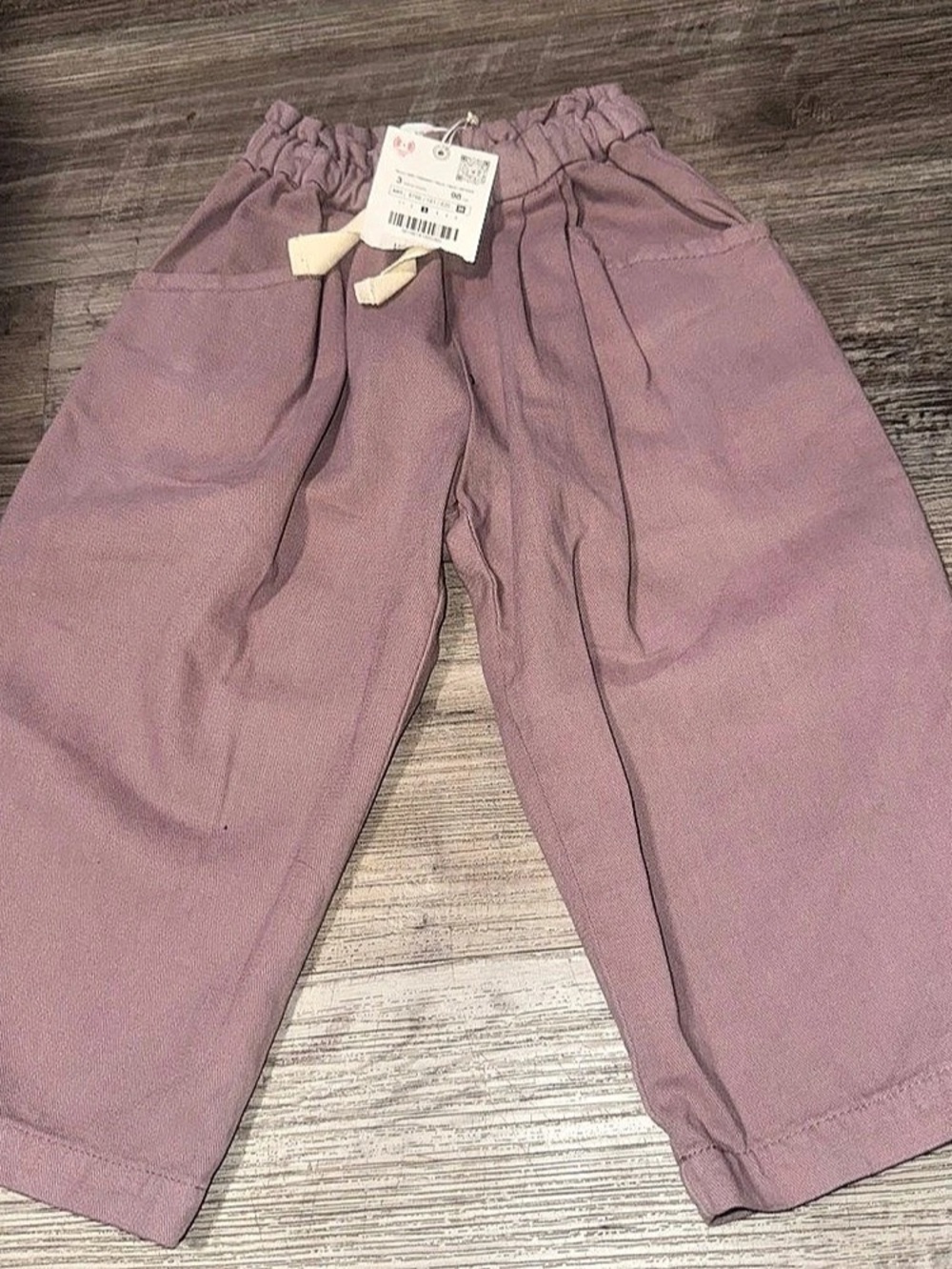 Zara Girls Size 3 Pink Pants NWT